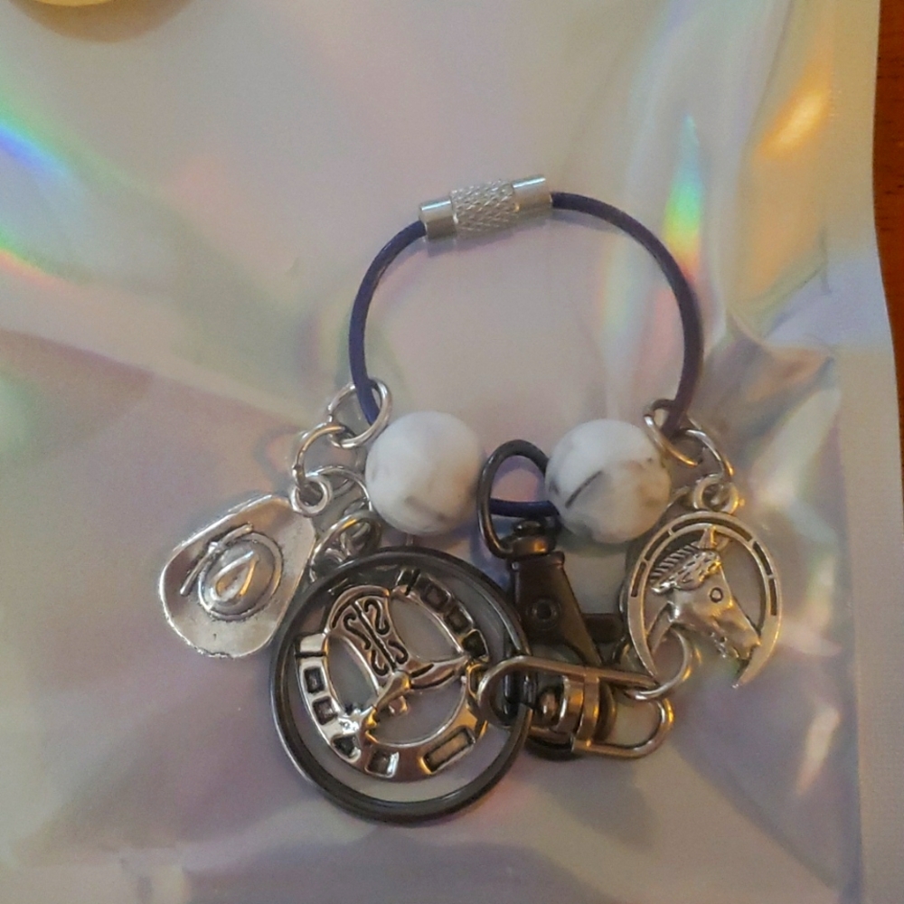 Hand made keychain/ charm male or female